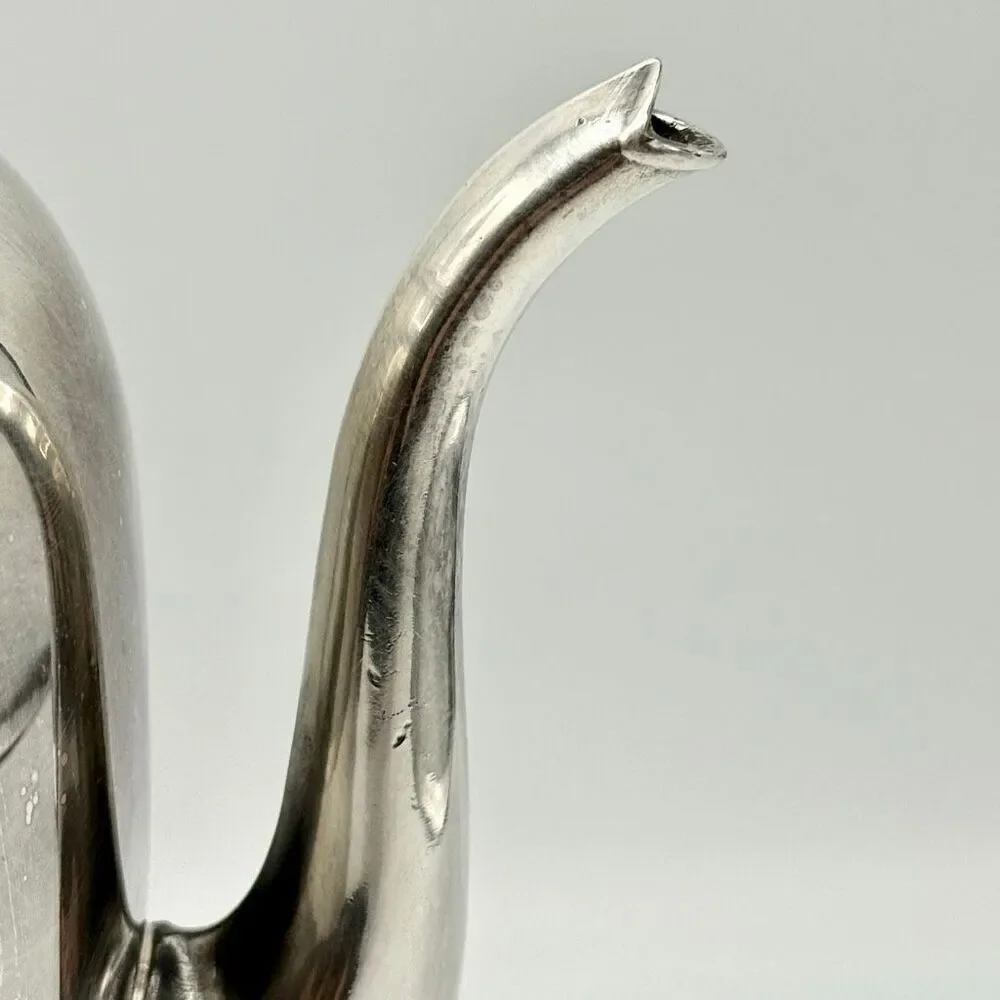 F B Rogers Silver Co. Silver Plated Vintage 19th Century Tea Pot #2670